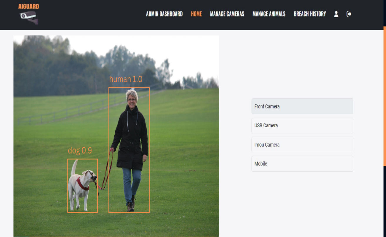 Picture of AI Application developed by Xhulio Veizaj, Software Engineer in Albania