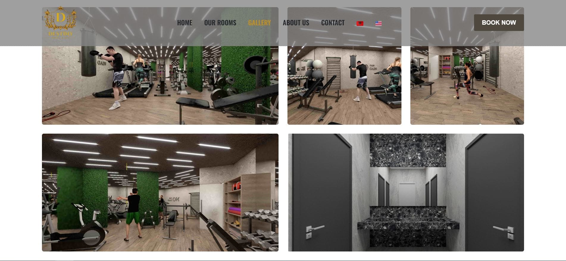 Destiny Hotel Website created by Xhulio Veizaj, Software Developer in Tirana